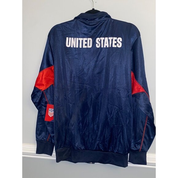 Icon Sports Officially Licensed USA Soccer Full Zip Training Soccer Track Jacket - Picture 7 of 7
